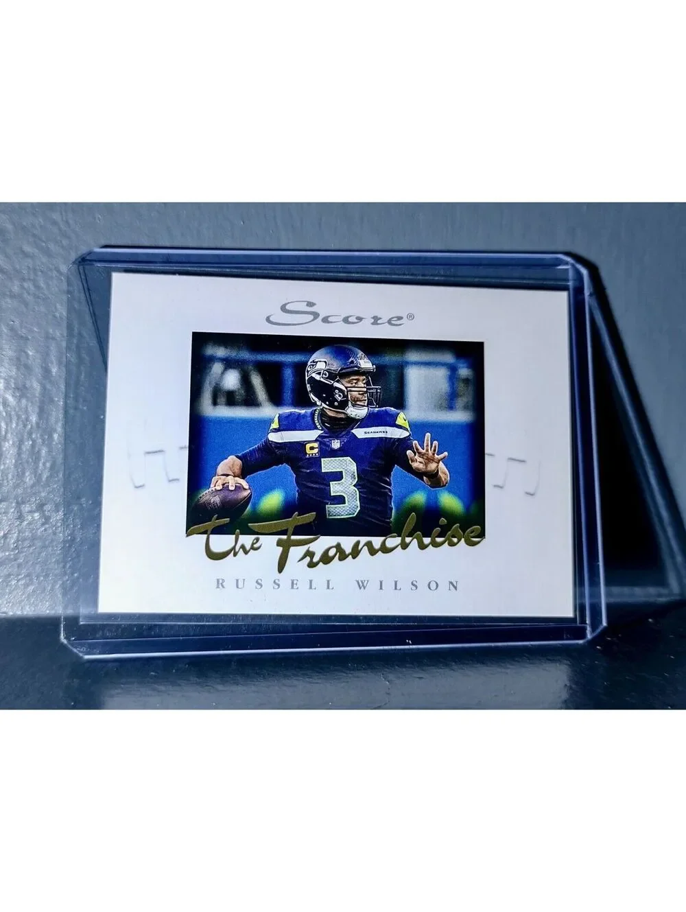 Russell Wilson 2020 Panini NFL Instant Score The Franchise #28 Card 1/1251